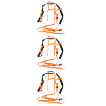 3Pcs Children Ski Harness Orange Nylon Ski Training and Safety Strap