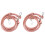 2Pcs Coffee PU Bag Strap Durable Adjustable Replacement Shoulder Strap 1