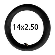 14x2.125/2.50 Butyl Rubber Inner Tube for Electric Bike with Bent Valve Stem