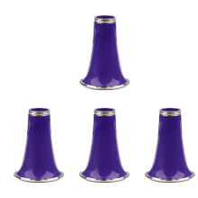 4Pcs Purple Plastic Clarinet Bell Replacement for Beginner Players