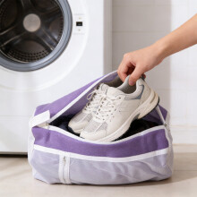 Shoe Laundry Bag, Reusable Mesh Protector, Gentle Wash Dry Cycle, for Sneakers Delicate Footwear, Active Individuals Families