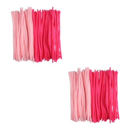 400Pcs Long Multi-Use Chenille Stems for DIY Pipe Cleaner Crafts