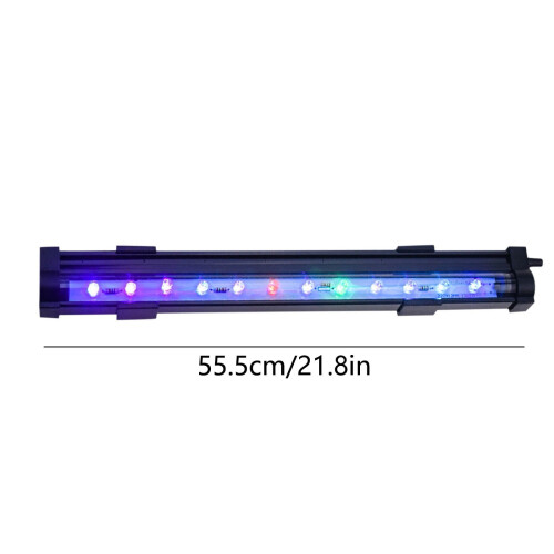 Μπάρα φωτισμού LED για ενυδρείο, 21,6", υποβρύχια RGB, 21 LED, ρυθμιζόμενης φωτεινότητας – 2