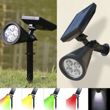 FRCOLOR napelemes LED reflektor, 4 db-os kültéri reflektor