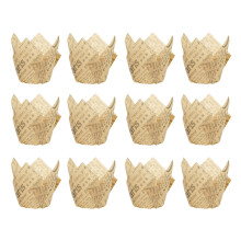 150Pcs Khaki Cupcake Liners Food-Grade Paper Cups for Home Baking