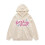 Sweat à capuche unisexe kaki uni, fermeture éclair, taille M 1
