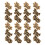 Elegante mini bedankkaartjes (150 stuks) 5
