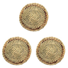 Light Brown Steaming Pad And Practical For Kitchen 3pcs