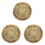 Light Brown Steaming Pad And Practical For Kitchen 3pcs 1