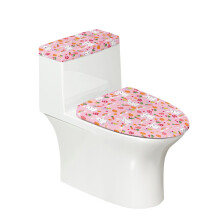 Husă de toaletă din material elastic, capac de toaletă, set de huse de praf, fund elastic, universal, se potrivește tuturor formelor de toaletă,