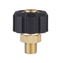 Adaptateur-connecteur pour nettoyeur haute pression à mousse Bosch, compatible avec les lances à mousse et les buses de lavage auto.