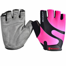 ACDANC1 Par fingerlösa handskar, andningsbara gymhandskar, vinterkomfortabla fingerlösa handskar herr, XXL, rosa