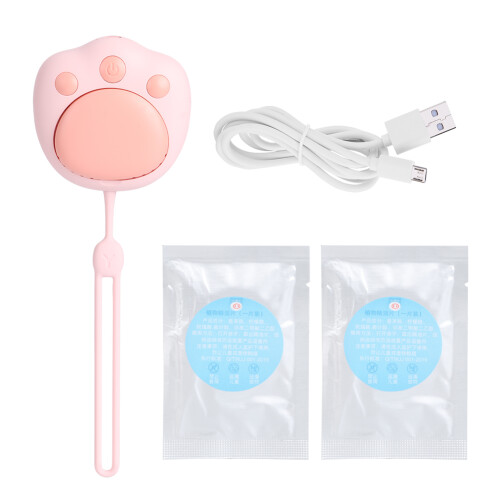High-end Plastic Materials Cute Design Portable Rechargeable, Practical And Reusable Multi-function Warmer For Office, 2PCS