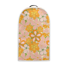 Housse de protection multifonctionnelle pour machine à café à motif floral rétro, avec housse anti-poussière en polyester pour blender.