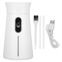 Přenosný zvlhčovač vzduchu s nano atomizací LED, obousměrný audio čistič vzduchu s 360 pokrytím pro cesty, domov, miminko, kancelář,