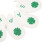 10 PCS Four Leaf Clover PU Golf Head Covers White 11