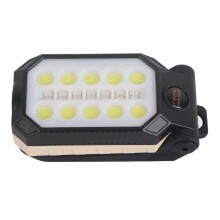 Solas Oibre LED Inaistrithe le Rothlú 360 & Banc Cumhachta USB