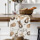 Easter Table Runner, Linen Printed Cute Bunny Pattern Table Runner for Dining Room & Holiday Party Decor, Spring Table Setting, Multicolor, L 5