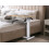 Levede Electric Height Adj. Over Bed Desk Oak 8