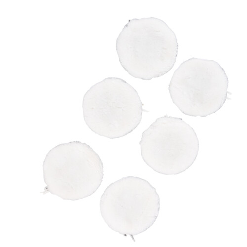 Durable Sheepskin Buffer, Premium Surface Gloss Enhancer Without Damage, Adaptability To Irregular Surfaces For Removing Scratches And Paint Defects, 1