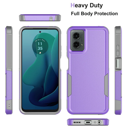 Θήκη Motorola G5G2024 – 2 σε 1 τεμάχιο & ανθεκτικό στις κρούσεις κάλυμμα ολόκληρου του 1