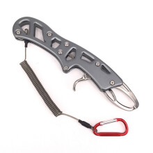 Visverwerkingsoplossing, visgrijper van aluminiumlegering met roestvrijstalen kaken, anti-ontkoppeling voor een betrouwbare vangst, ergonomisch