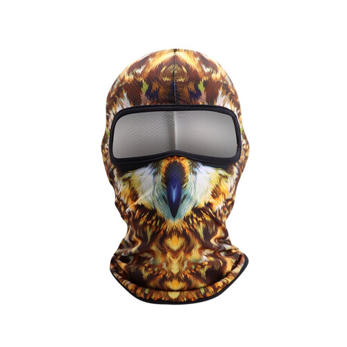 Μάσκα σκι 3D για γάτες, μάσκα προσώπου Balaclava, άνδρες, γυναίκες, μάσκα ζώων, πλήρης 2