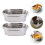 Ovale Wanne aus verzinktem Stahl mit seitlichem Griff – 2er-Set 3