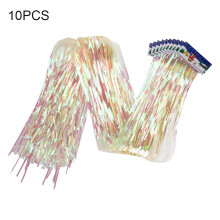 Décorations de fête spectaculaires et de haute qualité : rideaux à franges métalliques scintillantes, lumineuses et non toxiques, idéales pour