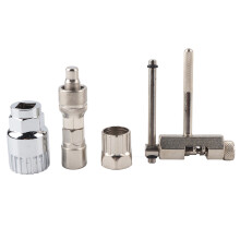 Kit d'outils polyvalent pour vélo, extracteur de manivelle et de boîtier de pédalier permettant un démontage et un remplacement faciles des