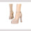 Women's Leather Strap Round Toe Block Heel Pumps 3