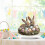 Easter Decorations: 2D Acrylic Easter Eggs & Rabbit Ornaments for Tabletop, Wall – Compatible with Spring & Holiday Parties 6