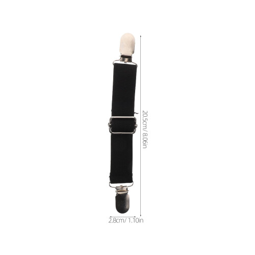 Pant Clips for Boots Adjustable Elastic Straps 1 Pair 1