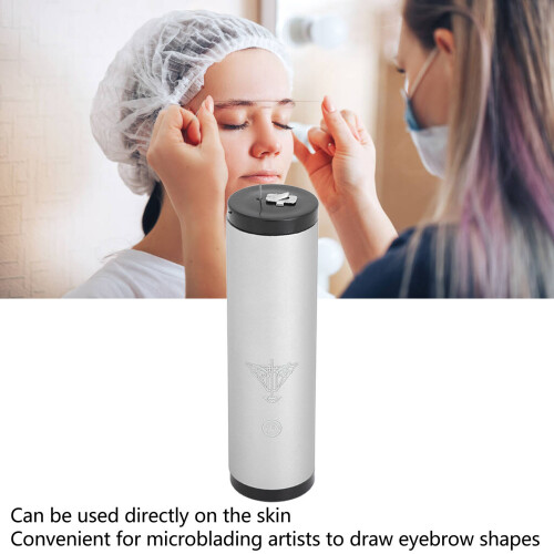 65,6 ft Vorgefärbter Augenbrauen-Mapping-String für Microblading in Weiß 2