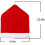 Julestolbetræk Julehue Design 6 stk. 2