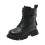 Children's Boots Single Boot British Student Laced Side Zipper Short Boots 2