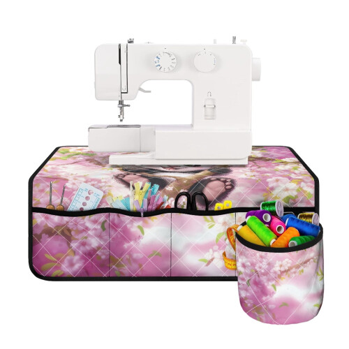 Προστατευτικό μαξιλάρι ραπτικής Floral Panda – Μείωση θορύβου, πτυσσόμενο χαλάκι 1