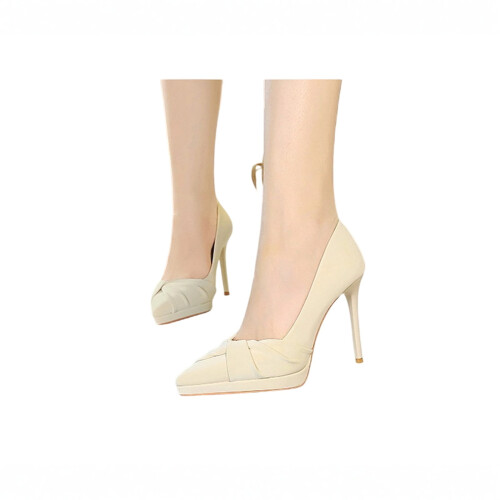 Women's Bow High Heel Pointed Toe Party Pumps 2
