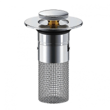 Drain Stopper Universal Bathroom Sink Stopper Stainless Steel Anti-Clog Filter Hair Catcher for Home QingHai