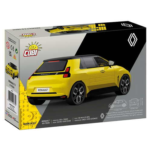 COBI 24673 Renault 5 E-Tech 1:35 78pcs 2