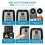 Wall Mounted Key Storage Box Safe Waterproof Anti-Theft Key Box with Combination Lock Password,Multiple Options Available 5