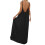 Women's Black Sleeveless Backless Summer Dress 8