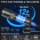 2 Pack Outdoor Camping Rechargeable Flashlights,High Lumens LED Waterproof Flash Light with Memory Function for Camping,Emergency 4