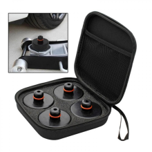 Compatible with Tesla Model 3 / Y/s/x Jack Pad Pucks Jack Lift Pad Adapter Tool With Storage Box(protects Battery & Chassis) SZRH A-B