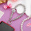 Cinturino da polso con strass per cellulare da donna, 1 pezzo 6