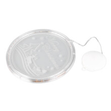 Hanging 3D Acrylic Christmas Lights, Battery-Operated, Indoor/Outdoor
