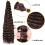 Model: 30in Deep Wave Crochet Hair - 120g 1B 6