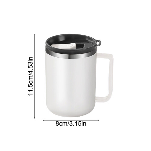 Karymi Stainless Steel Coffee Cup Double-Wall Insulated 2