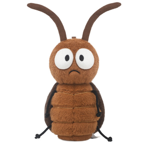 Λούτρινο παιχνίδι Dazed Big Cockroach 9,84" – Μαλακή, τραγανή, αστεία κούκλα-ζώο, συλλεκτικό 1