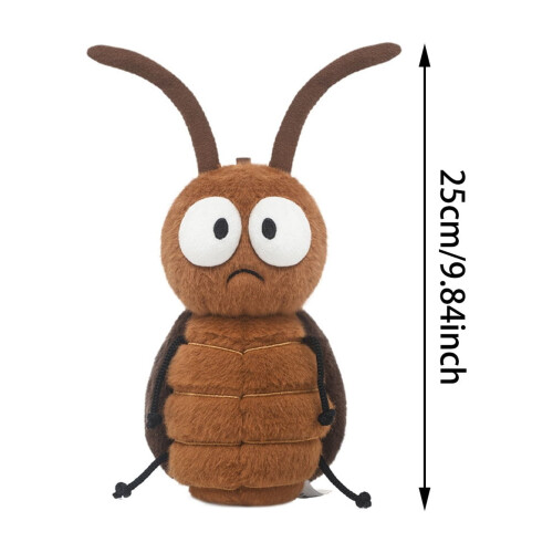 Λούτρινο παιχνίδι Dazed Big Cockroach 9,84" – Μαλακή, τραγανή, αστεία κούκλα-ζώο, συλλεκτικό 2